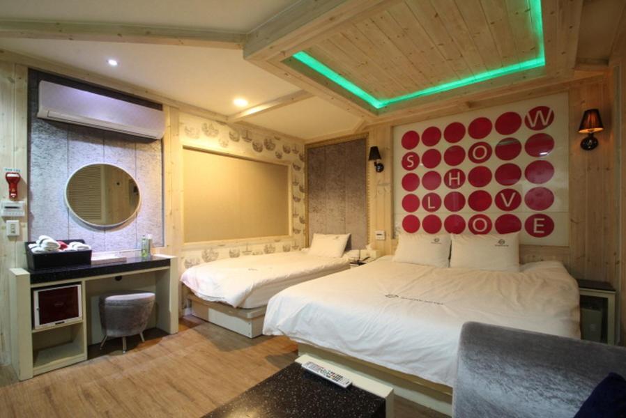 Show Hotel Haeundae Pusan Exteriér fotografie